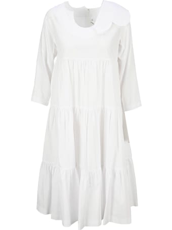 Comme Des Garçons Girl Tiered Cotton Dress