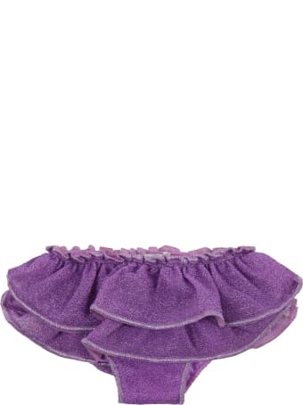 Oseree Purple Swimsuit For Babygirl