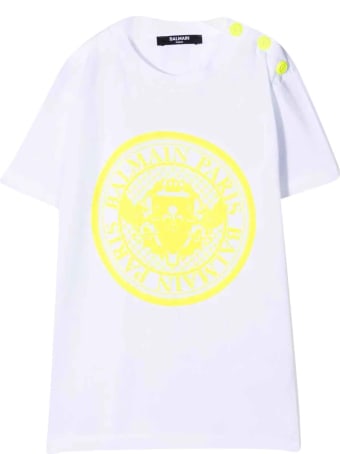 Balmain White Teen T-shirt