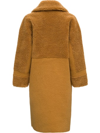 Vegancode Camel-colored Teddy Coat