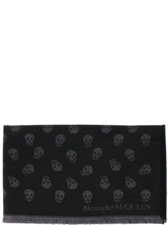 Alexander McQueen All Over Skull Scarf