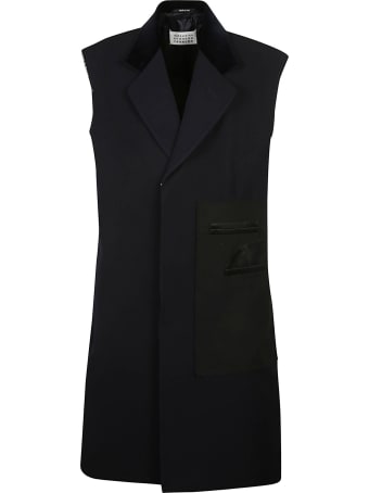 Maison Margiela Sleeveless Buttoned Coat