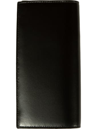 Saint Laurent Logo Plaque Long Wallet