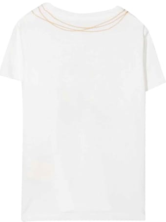 Fendi White T-shirt With Press