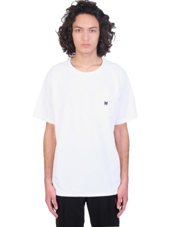 Needles T-shirt In White Polyester