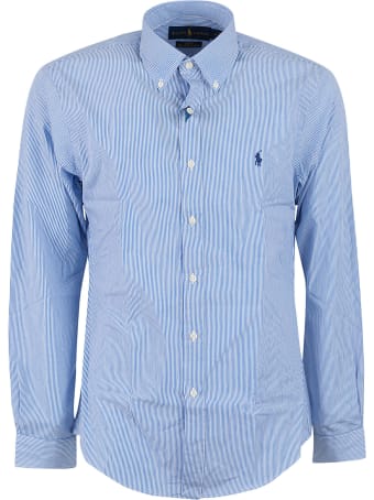 Ralph Lauren Stripe Embroidered Shirt