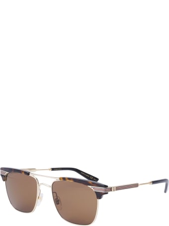Gucci Gucci Gg0287s Dark Havana Sunglasses
