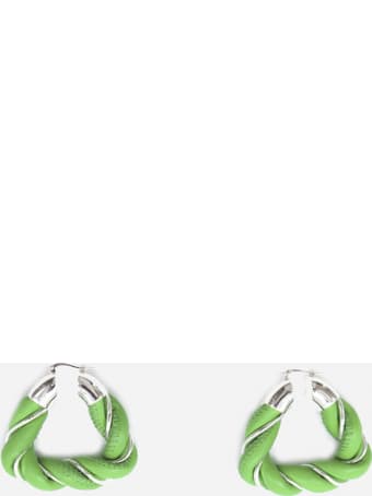 Bottega Veneta Silver And Tassel Earrings
