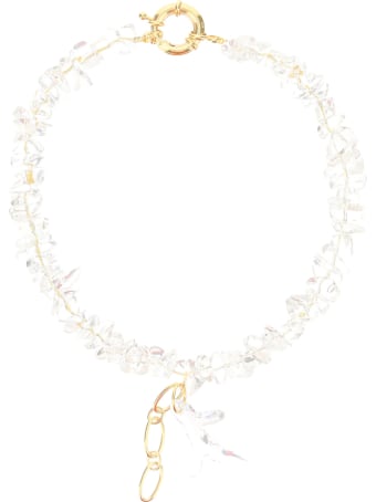 Timeless Pearly Necklace With Transparent Pearls