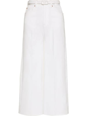 Valentino Belted Denim Pants