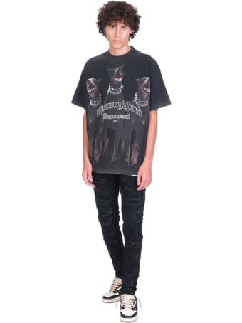 REPRESENT T-shirt In Black Cotton