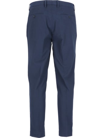 Incotex Red Wool Blend Trouser Incotex Red