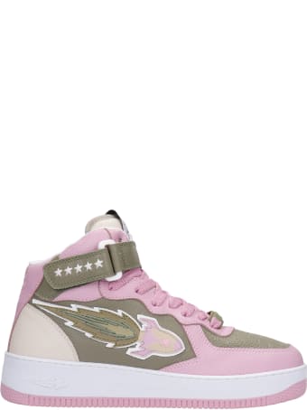 Enterprise Japan Sneakers In Green Leather
