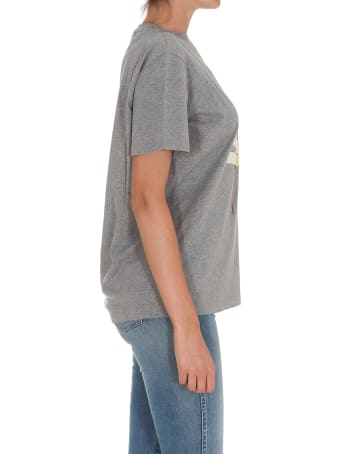 Golden Goose Taped Floral Print T-shirt