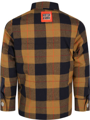 Scotch & Soda Militcolor Jacket Reversible For Kids With Logo