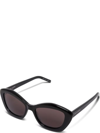 Saint Laurent Black Cat Eye Sunglasses