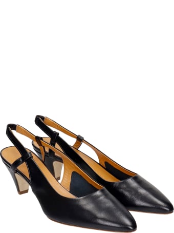 Fabio Rusconi Pumps In Black Leather