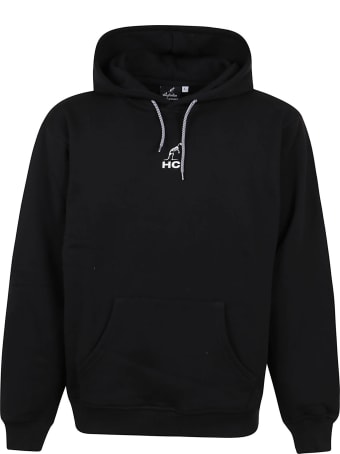 Australian Hooded Sweatshirt With Bones Luminol Print