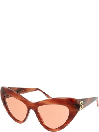 Gucci Gucci Gg0895s Havana Sunglasses