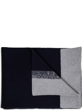 Chloé Wool And Cotton Scarf With Logo