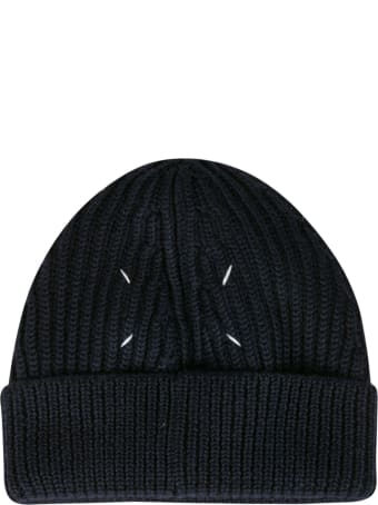 Maison Margiela Ribbed Knit Beanie