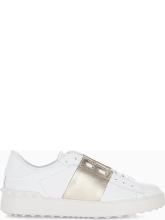 Valentino White Open Sneaker