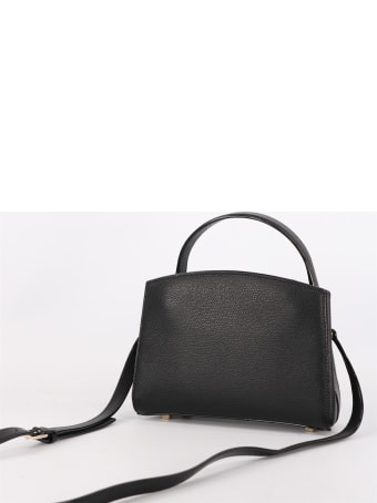 Valextra Brera Mini Black Bag
