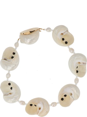 Prada 'shell Pearl' Necklace