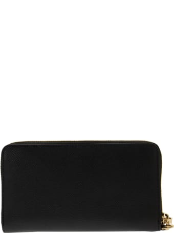 Michael Kors Large Cross-grain Leather Smartphone Wrist Pouch