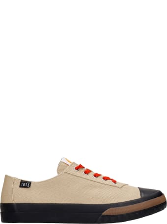 Camper Camaleon Sneakers In Beige Canvas