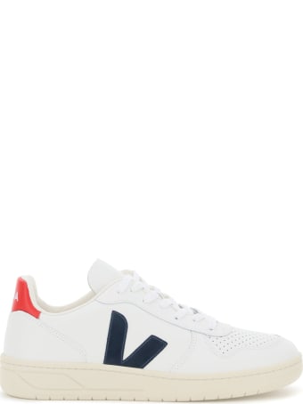 Veja V-10 Leather Sneakers