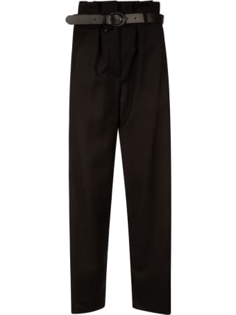 Les Coyotes De Paris Celia Long Length Belted Trousers