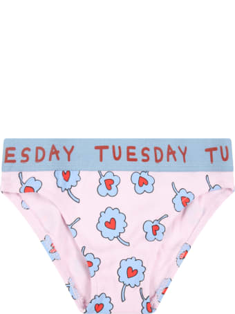 Stella McCartney Kids Multicolor Set For Girl With Clovers