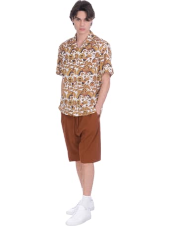 CMMN SWDN Shirt In Beige Cotton
