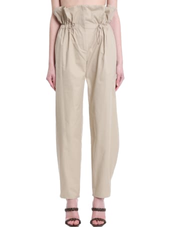 WANDERING Pants In Beige Cotton