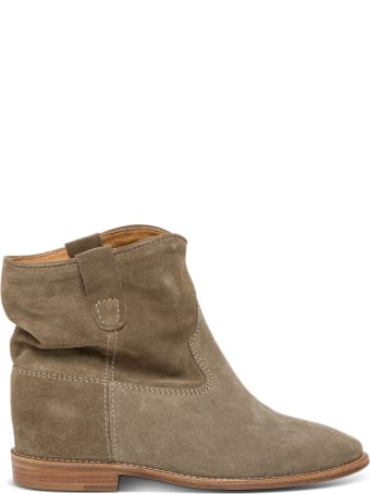 Isabel Marant Stivali Cristi In Pelle Scamosciata