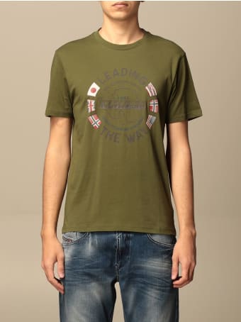 Napapijri T-shirt Napapijri Cotton T-shirt With Logo