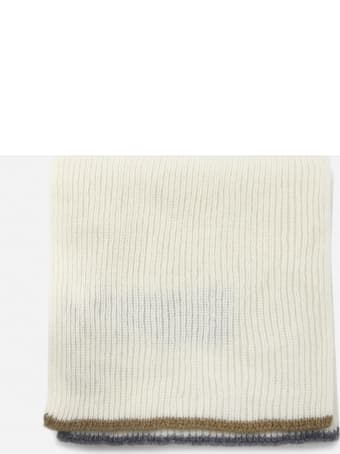Eleventy Ribbed Cashmere Scarf