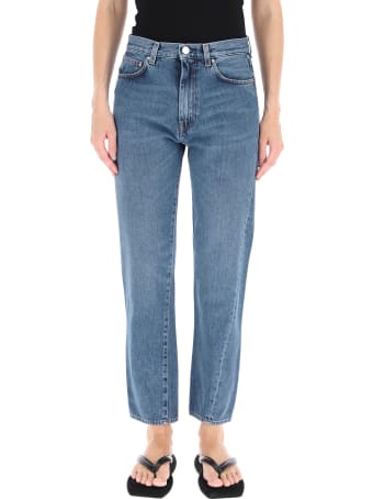Totême Twisted Cropped Jeans