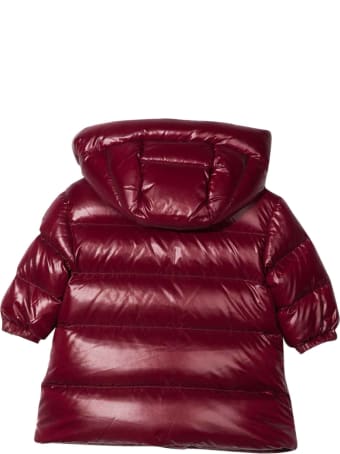 Moncler Moncler Enfant Baby Girl Dark Red Down Jacket