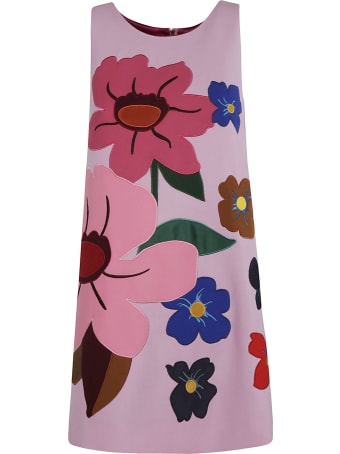 Dolce & Gabbana Sleeveless Floral Dress