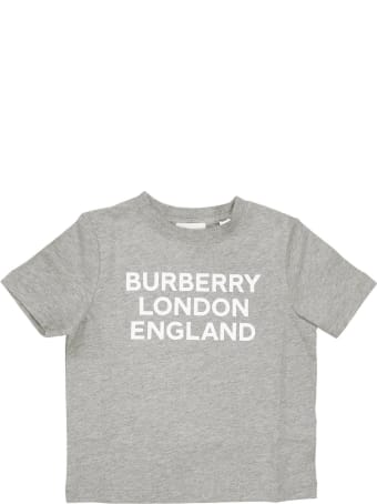 Burberry Logo Print Cotton T-shirt