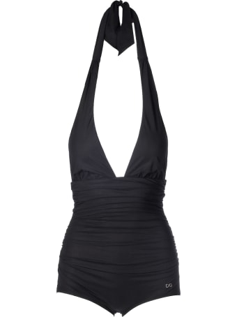 Dolce & Gabbana One Piece Halterneck Swimsuit
