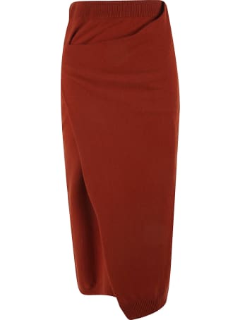 Kenzo Draped Midi Skirt