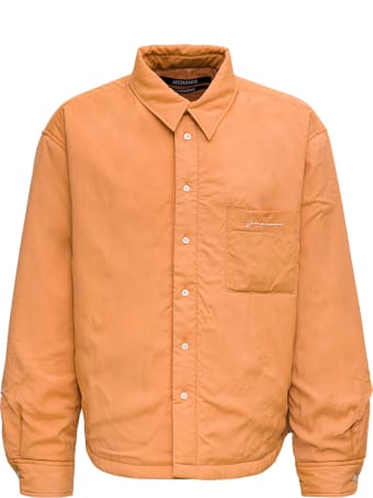 Jacquemus La Chemise Boulanger Orange Viscose Jacket