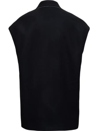 SEMICOUTURE Clementine Vest In Wool Blend