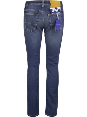 Jacob Cohen Jeans Five Pockets Trousers In Cotton