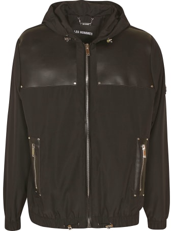 Les Hommes Lightweight Nylon Windbreaker