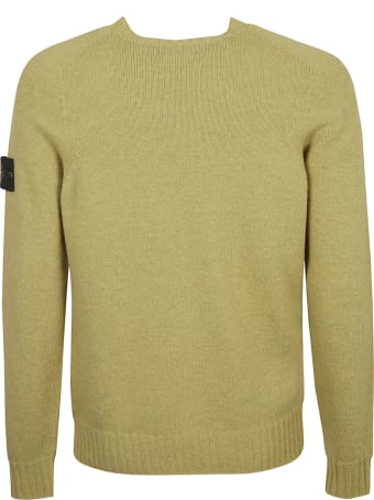 Stone Island Logo Sleeve Sweater