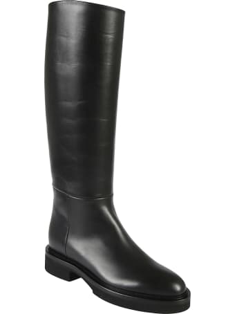 Khaite Derby Knee High Riding Boots